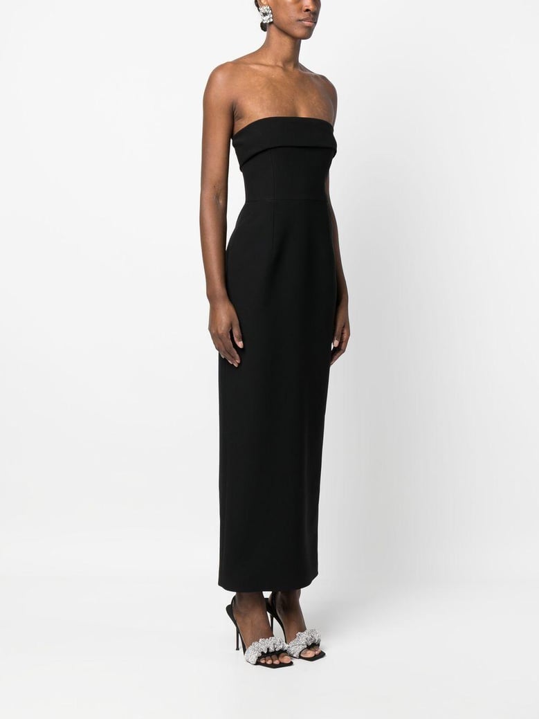 strapless evening gown long dress by Selfnex