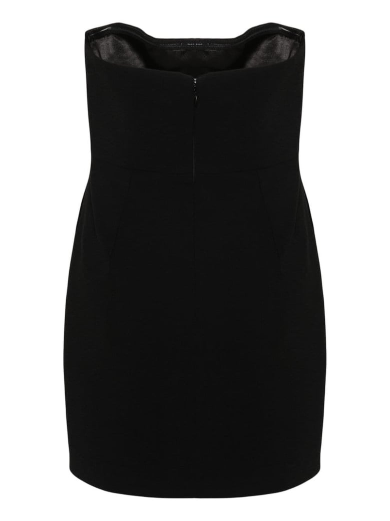 elea crepe mini dress by Selfnex