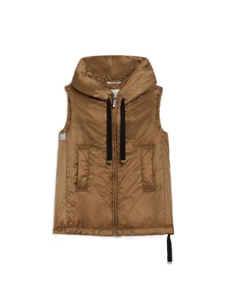 greengo puffer jacket caramel by Selfnex