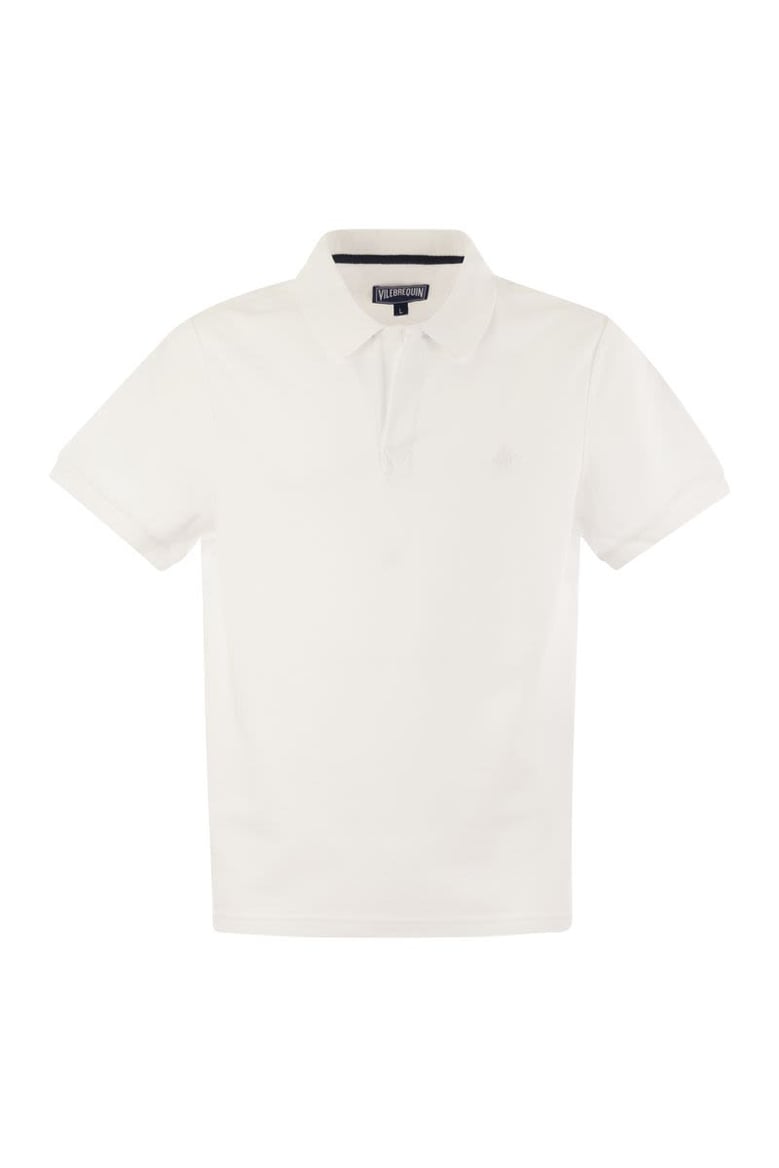 organic cotton pique polo shirt by Selfnex