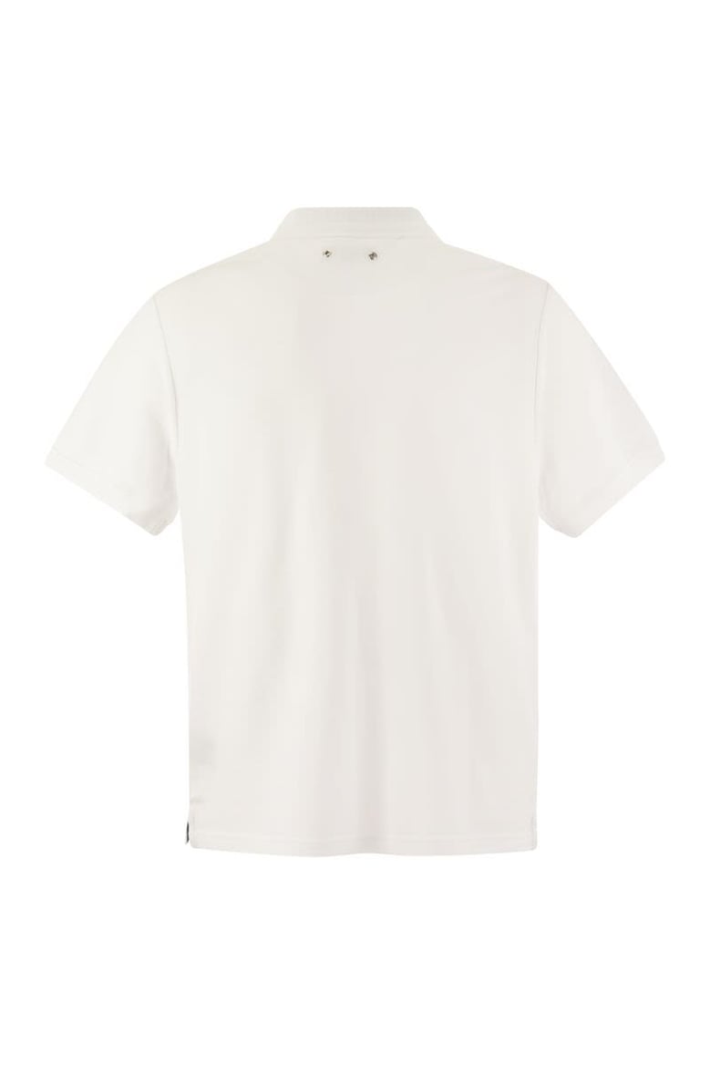 organic cotton pique polo shirt by Selfnex