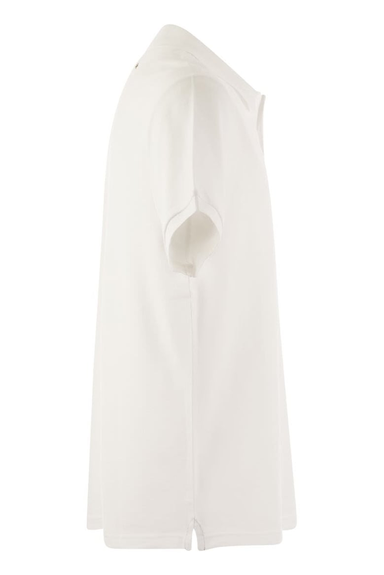 organic cotton pique polo shirt by Selfnex