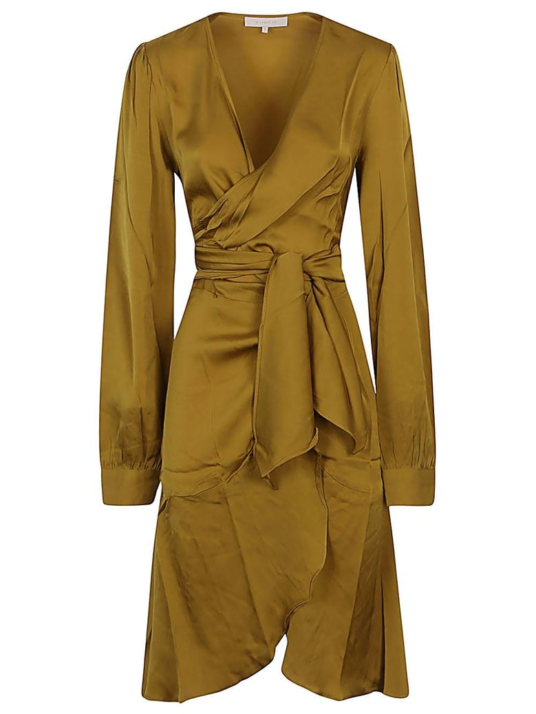 ananda silk short dress by Selfnex