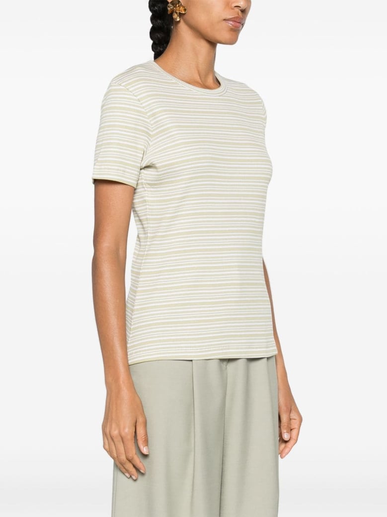 striped cotton t-shirt by Selfnex