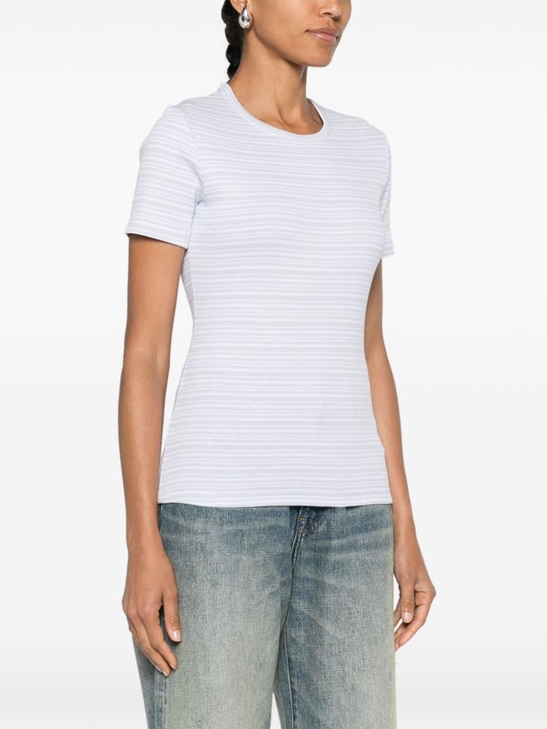 striped cotton t-shirt by Selfnex