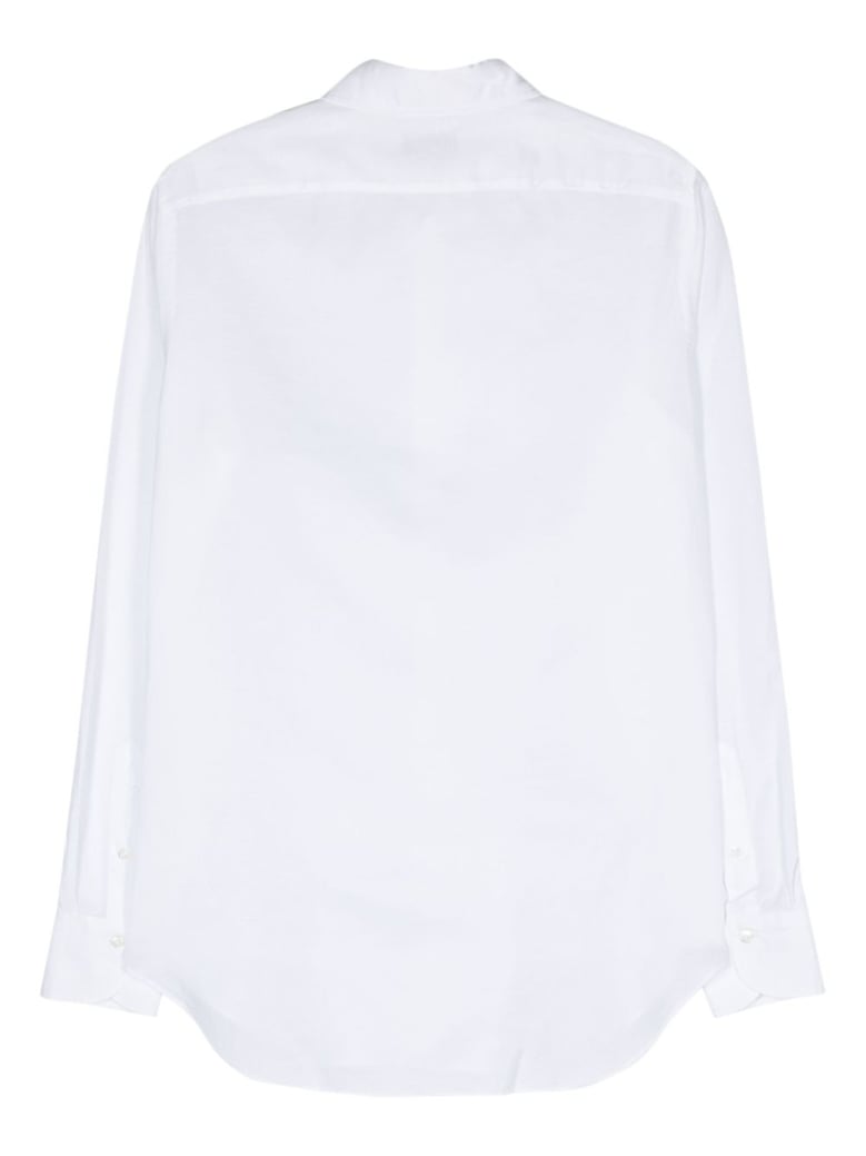 cotton and linen blend shirt by Selfnex