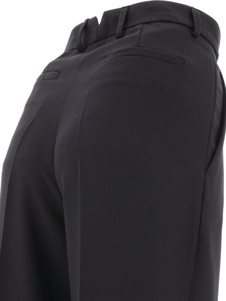 tailored trousers with pressed crease by Selfnex