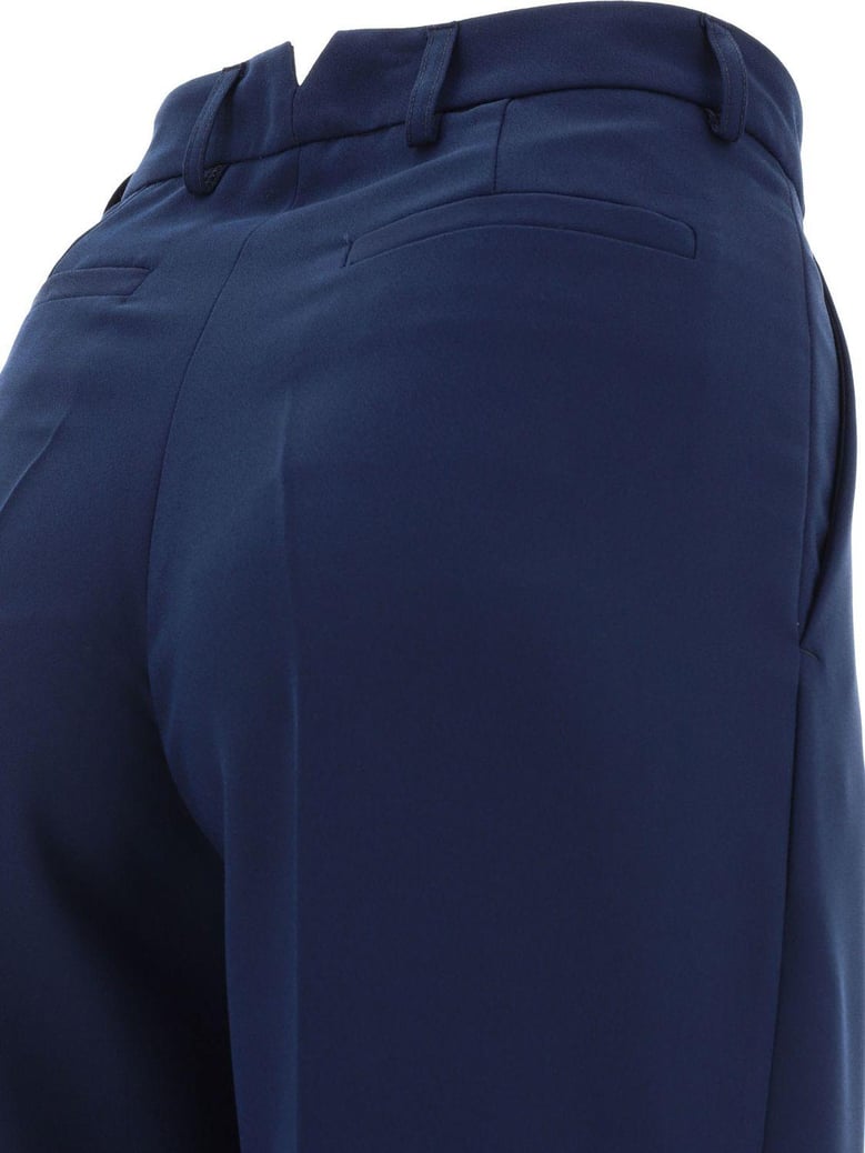 tailored trousers with pressed crease by Selfnex
