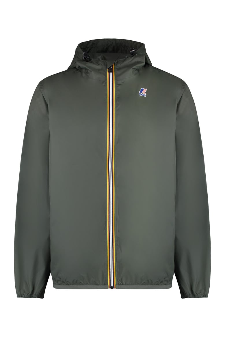 claude hooded nylon jacket by Selfnex
