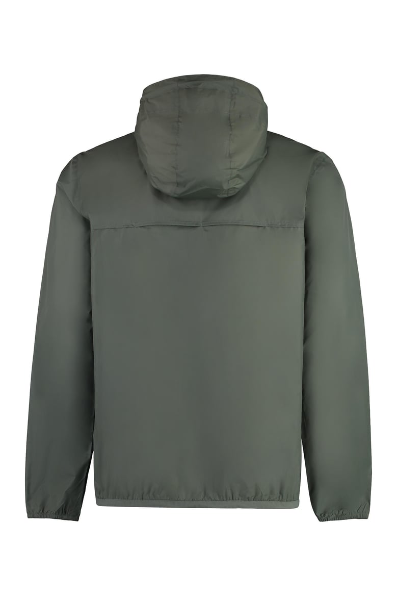 claude hooded nylon jacket by Selfnex