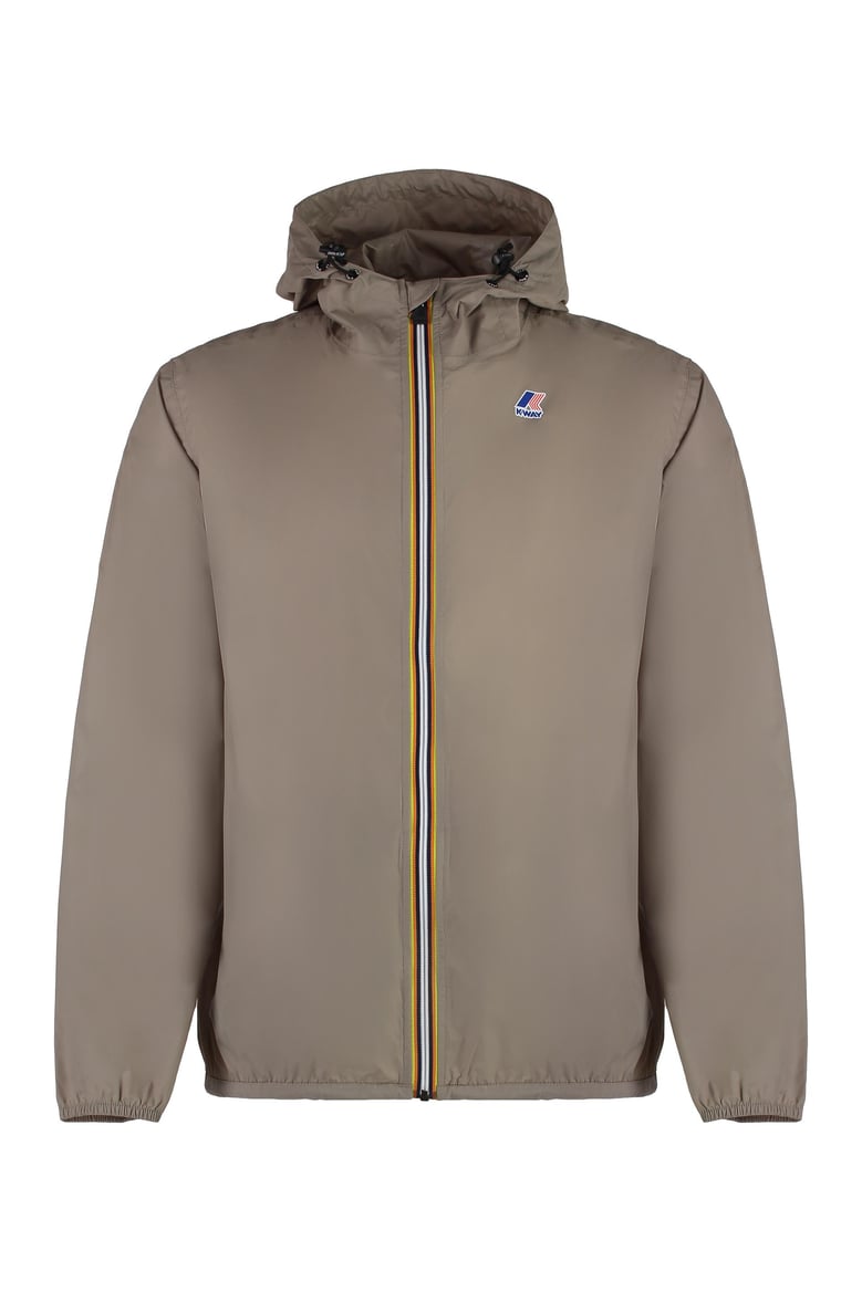 claude hooded nylon jacket by Selfnex