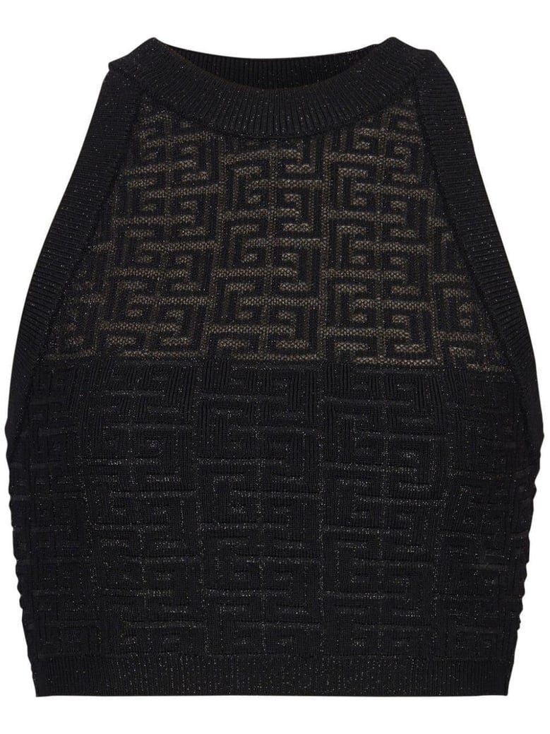 pb labyrinth knit top by Selfnex