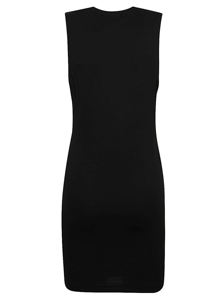 logo cotton mini dress by Selfnex