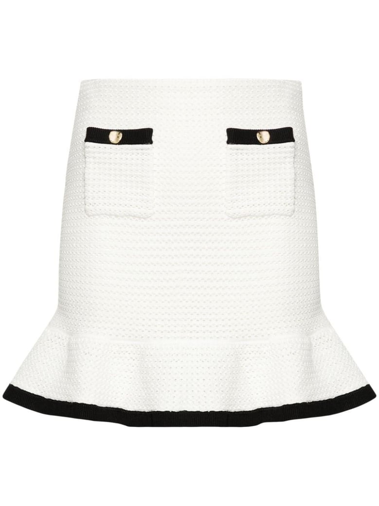 crochet mini skirt by Selfnex
