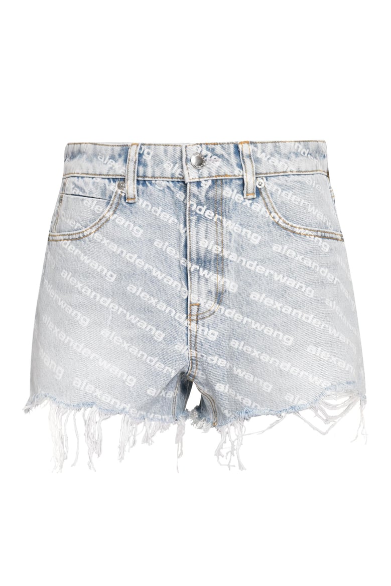 bite high waisted denim shorts by Selfnex