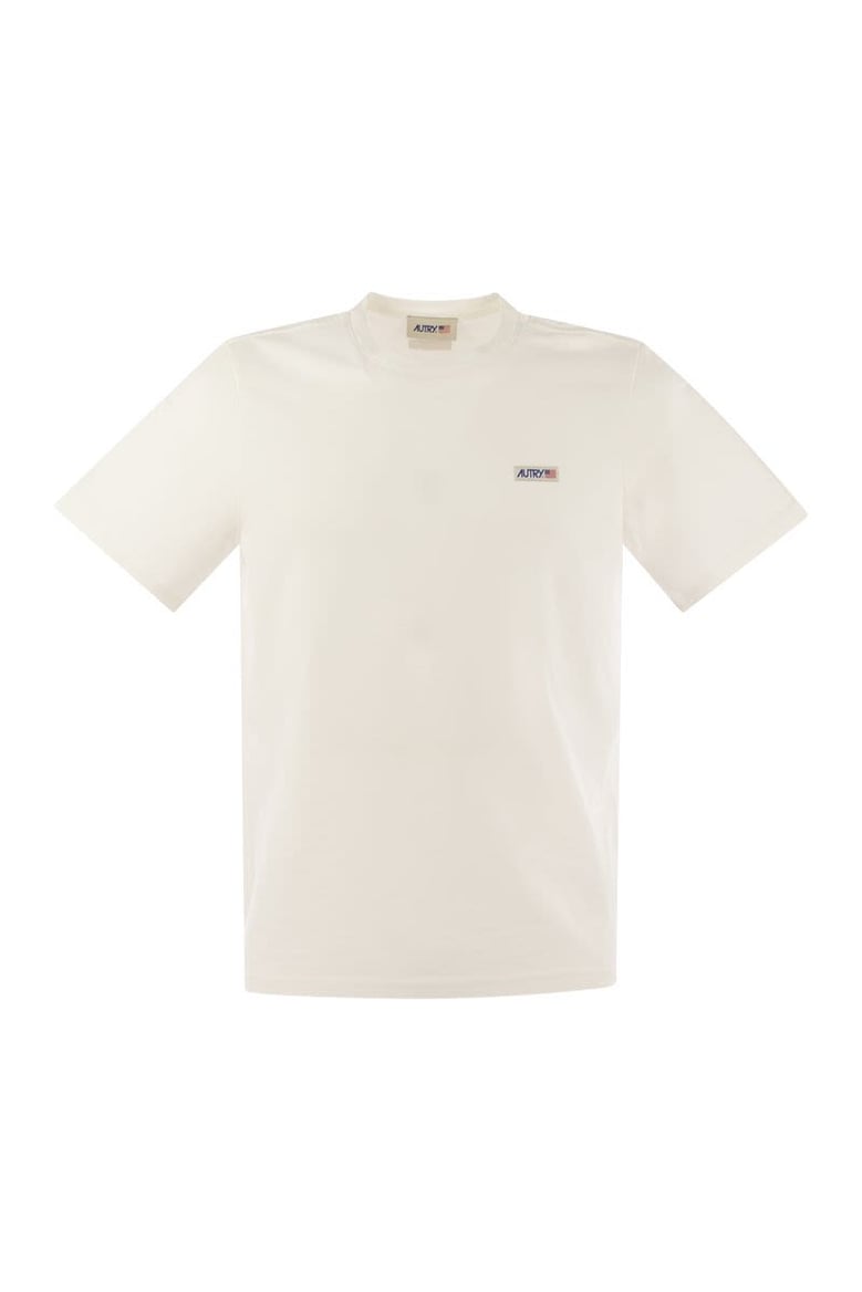 crew-neck t-shirt with logo by Selfnex