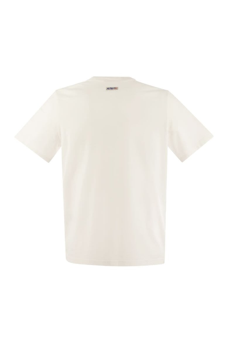crew-neck t-shirt with logo by Selfnex