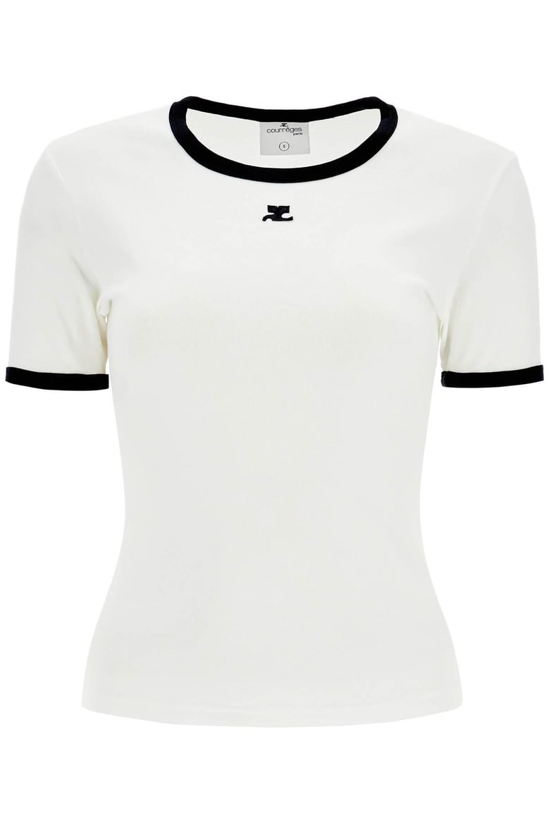logo cotton t-shirt by Selfnex