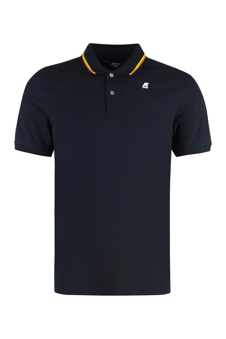 jud cotton-piqué polo shirt by Selfnex