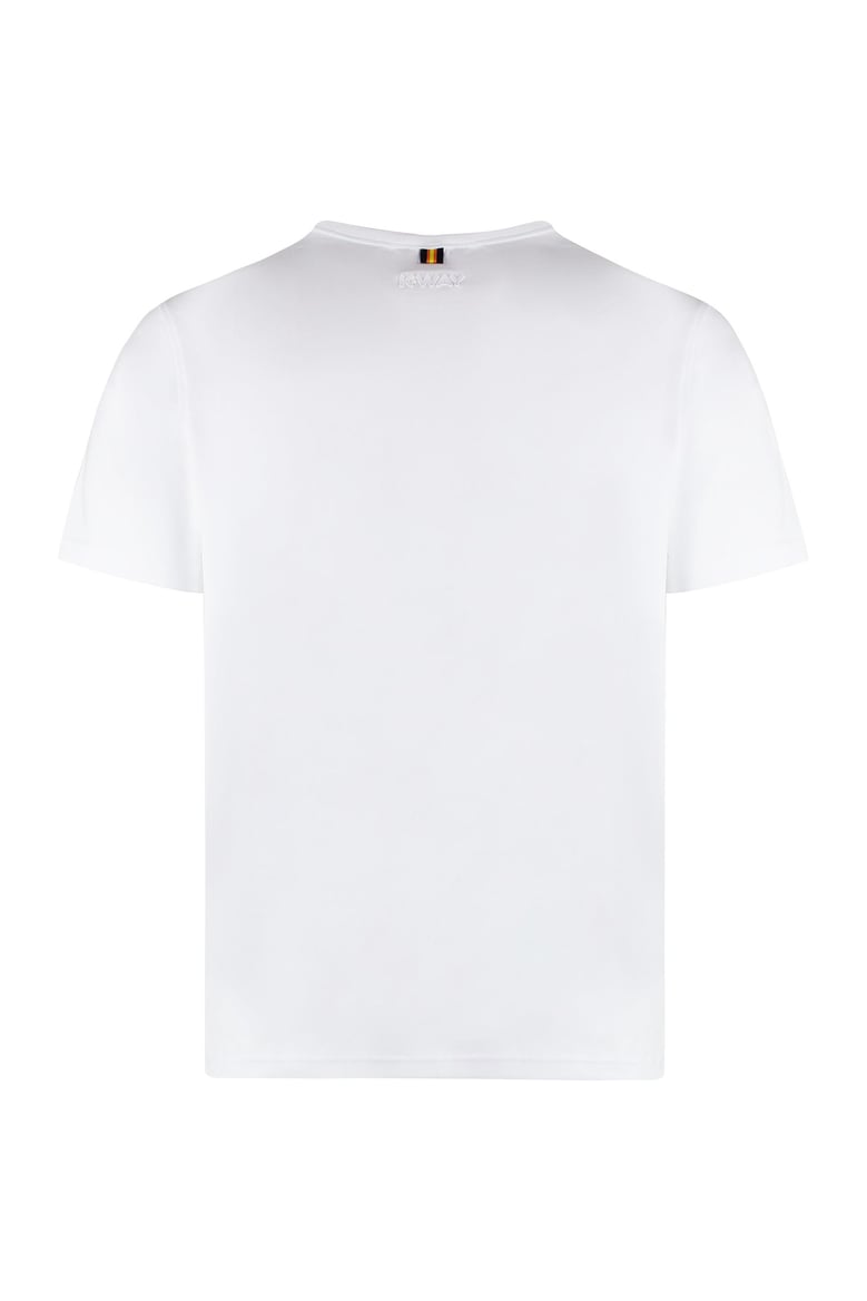 adame cotton crew-neck t-shirt by Selfnex