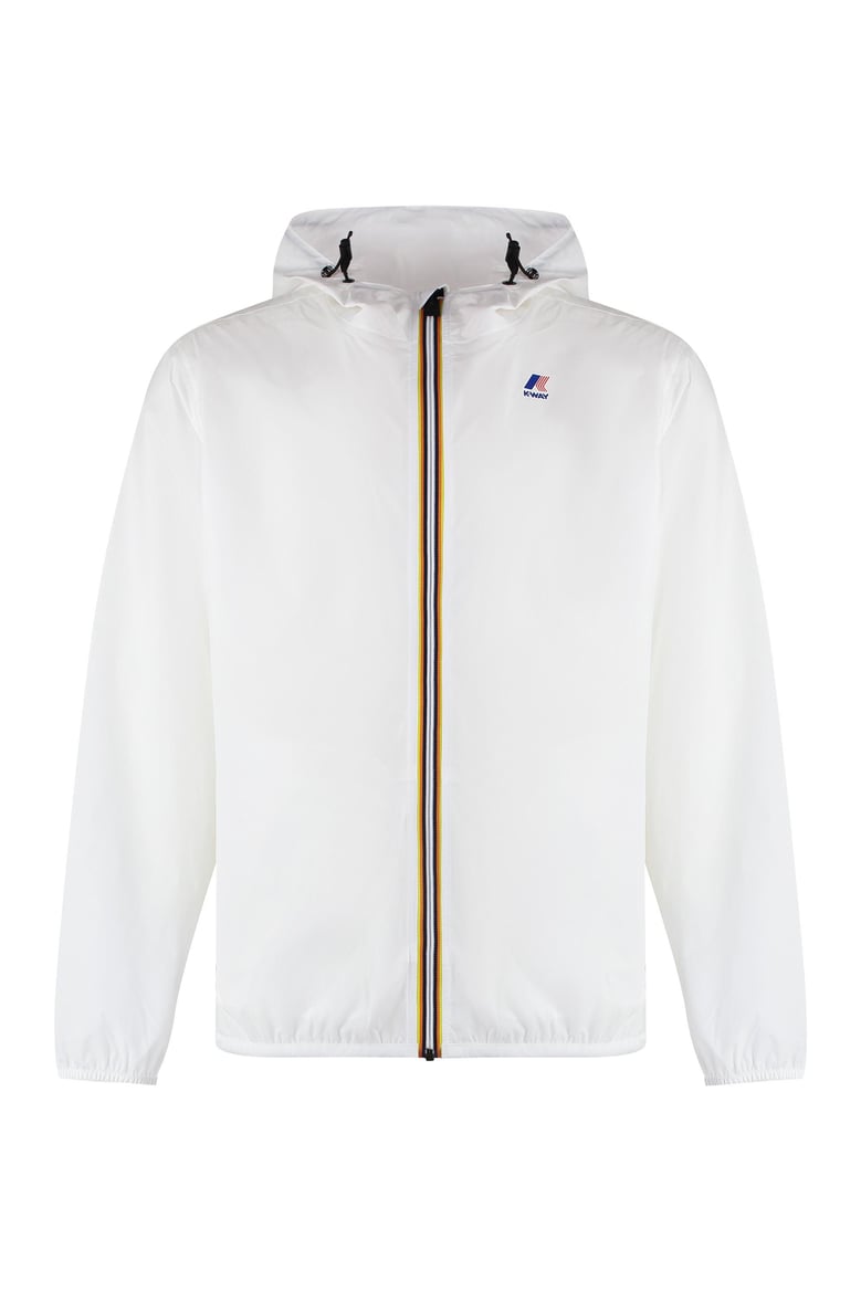 le vrai 3 0 claude hooded nylon jacket by Selfnex