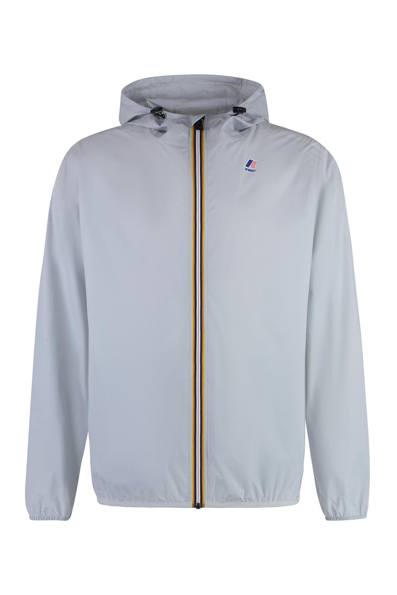 le vrai 3 0 claude hooded nylon jacket by Selfnex