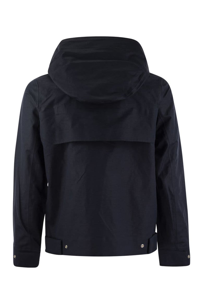 kaya cotton-linen blend jacket by Selfnex