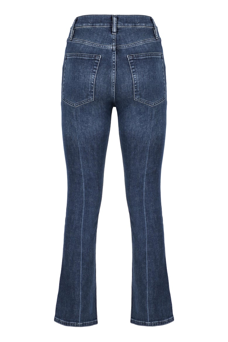 le high straight jeans by Selfnex