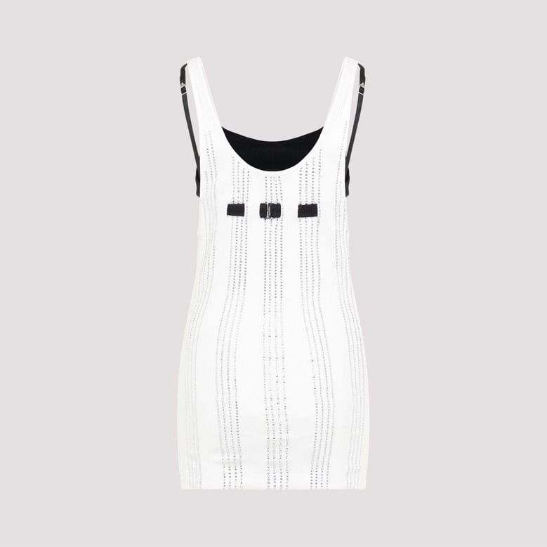 flat ribbed jersey tank top by Selfnex