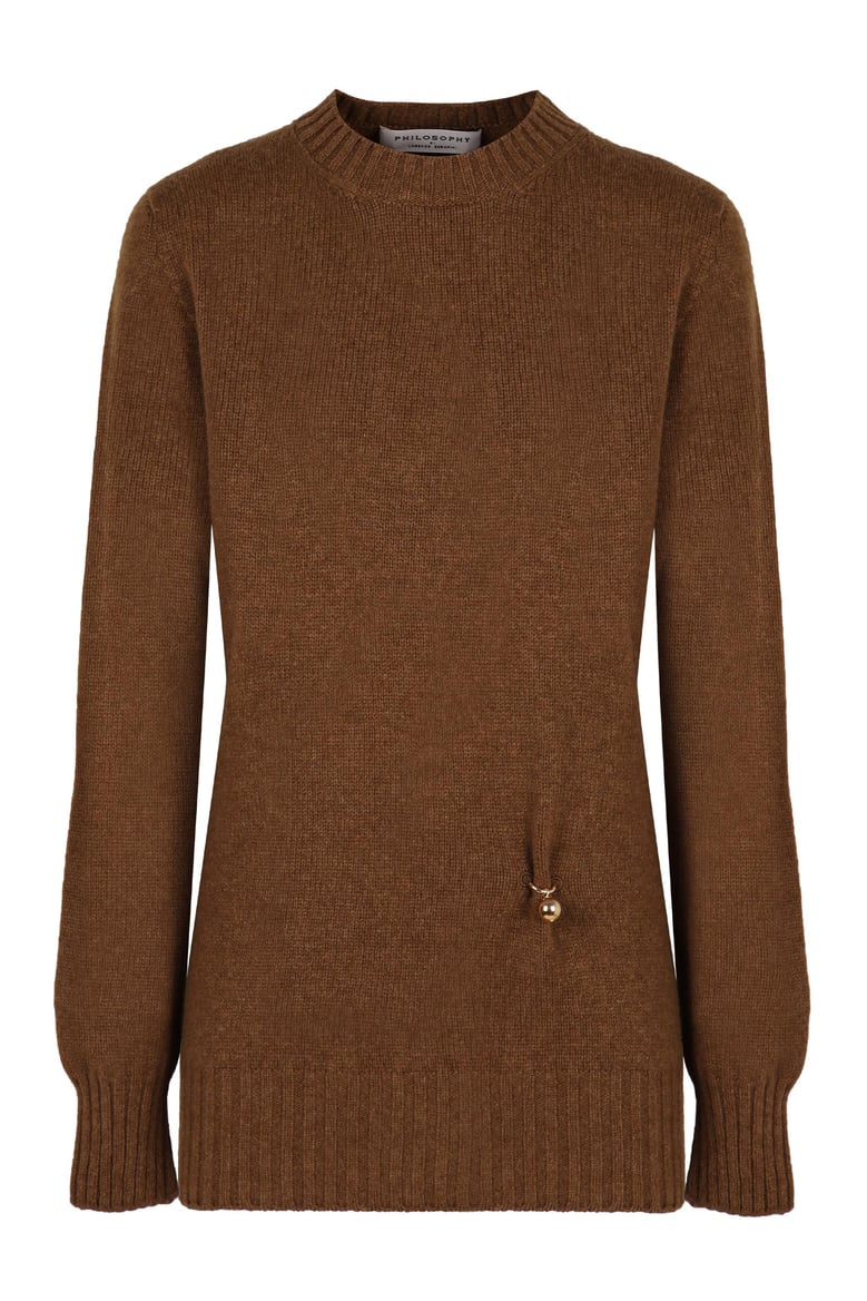 wool and cashmere sweater by Selfnex