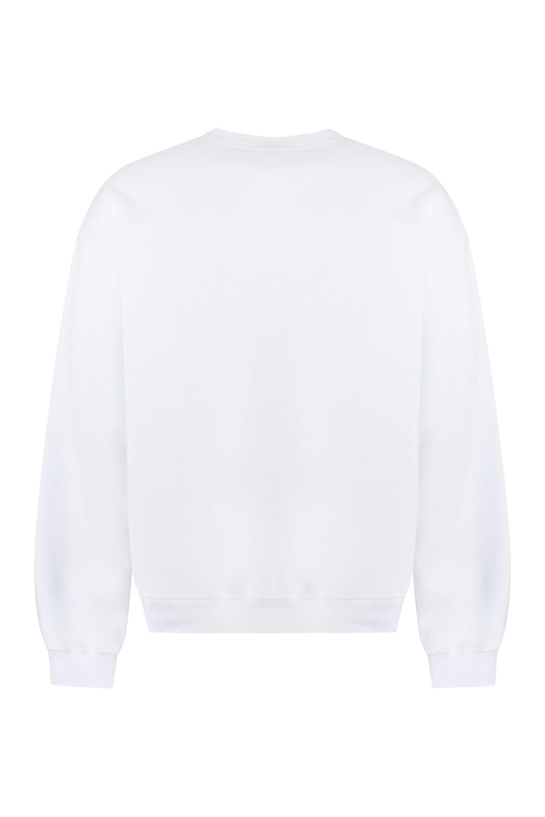 cotton crew-neck sweatshirt with logo by Selfnex