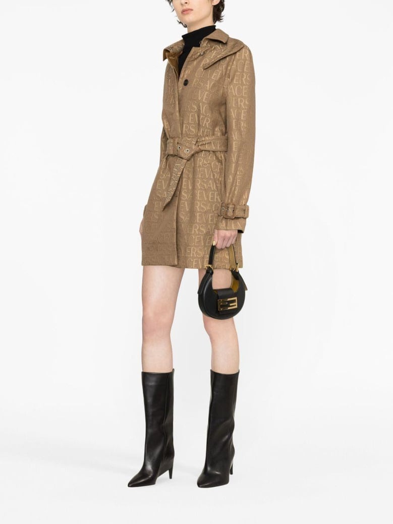 cotton trench coat by Selfnex