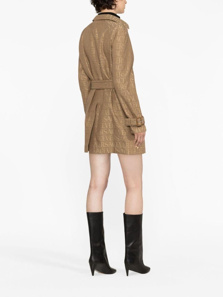 cotton trench coat by Selfnex