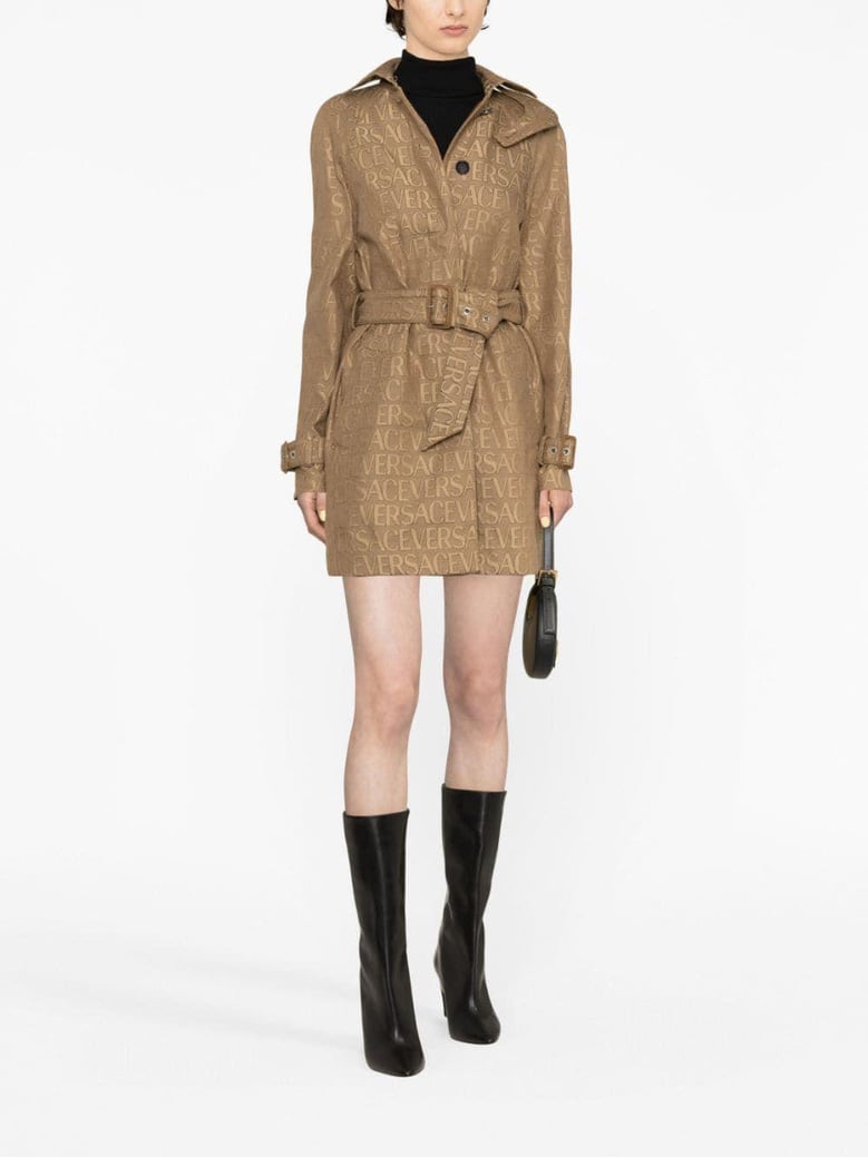 cotton trench coat by Selfnex