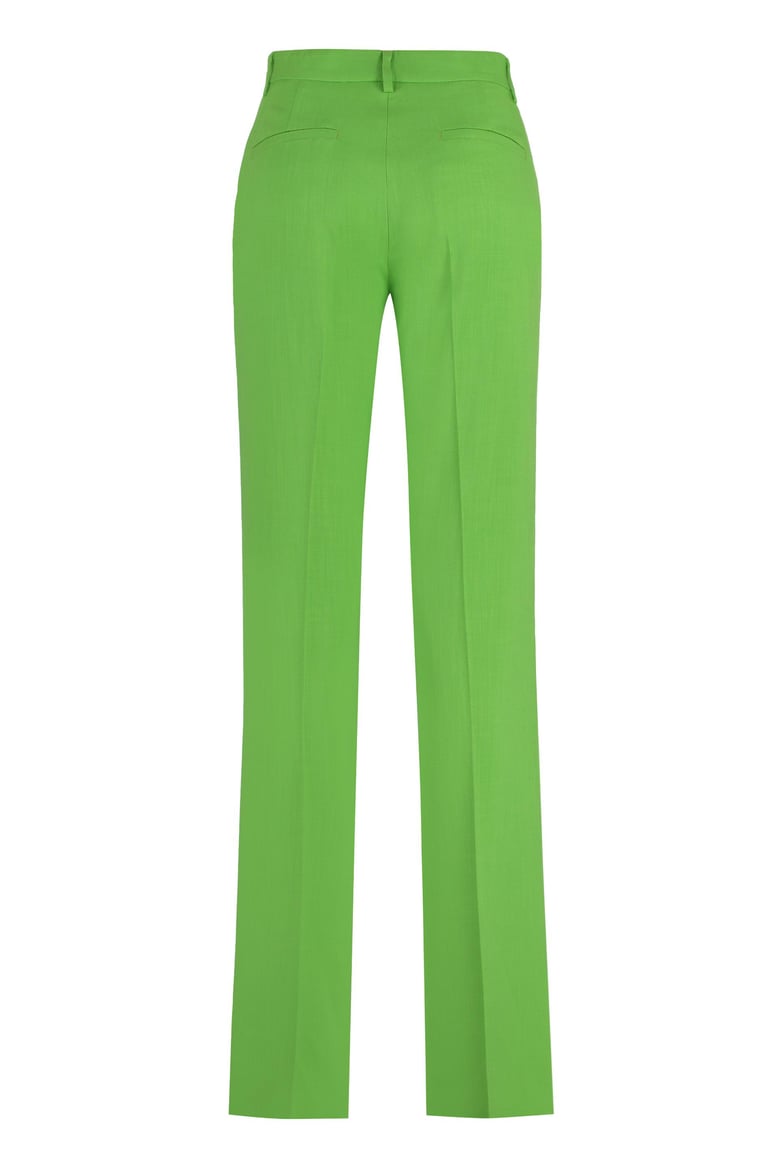 flared viscose trousers by Selfnex