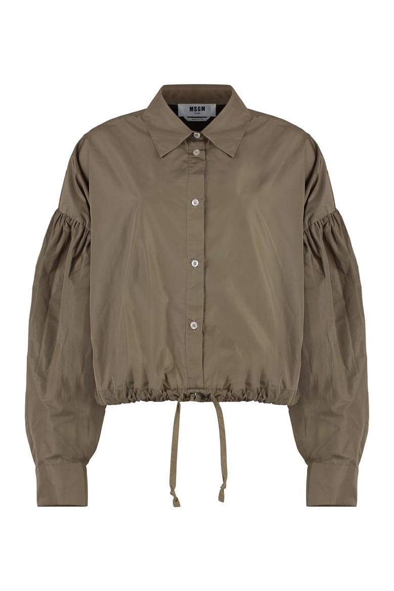 taffeta shirt by Selfnex