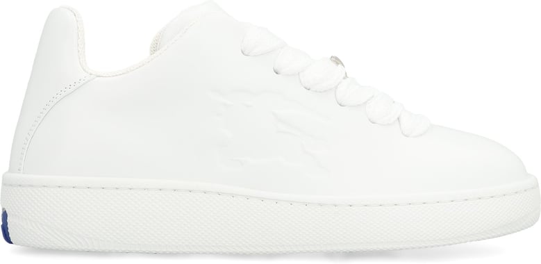 box leather low-top sneakers by Selfnex