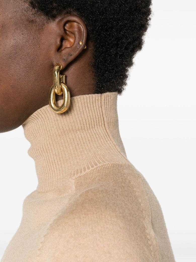 wool turtle-neck sweater by Selfnex