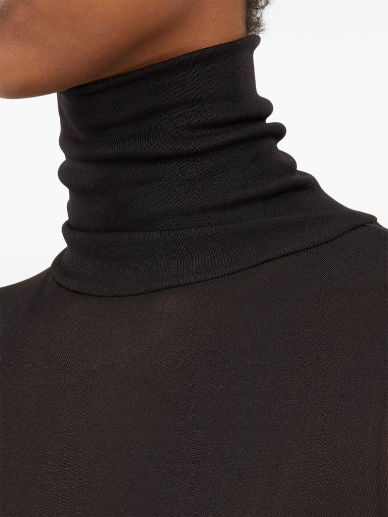 high-neck bodysuit by Selfnex