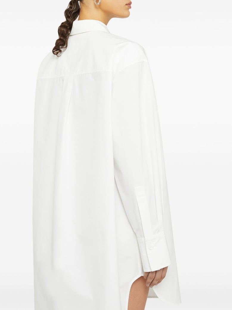 cotton shirt dress by Selfnex