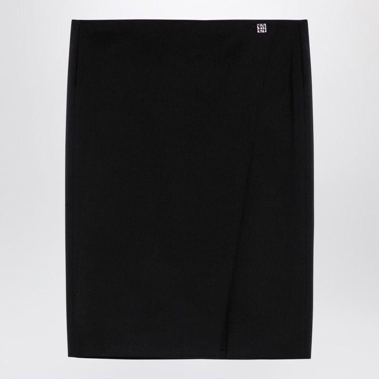 black wool skirt by Selfnex