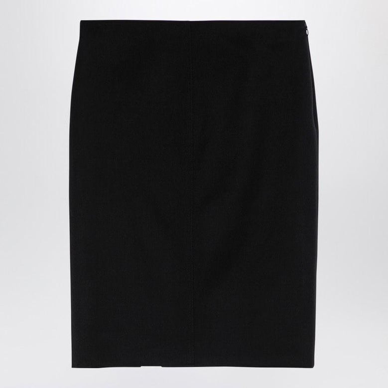 black wool skirt by Selfnex