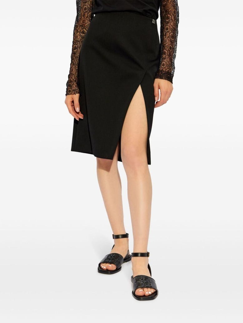 black wool skirt by Selfnex