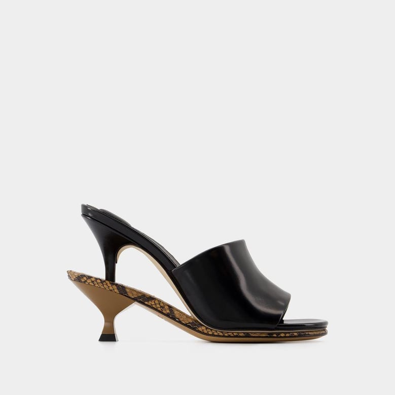 les doubles mules sandals by Selfnex