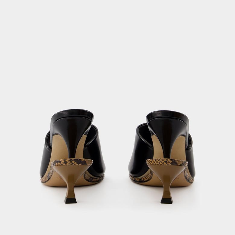 les doubles mules sandals by Selfnex
