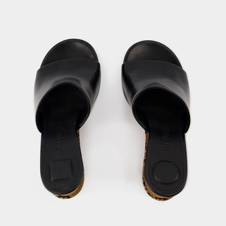 les doubles mules sandals by Selfnex