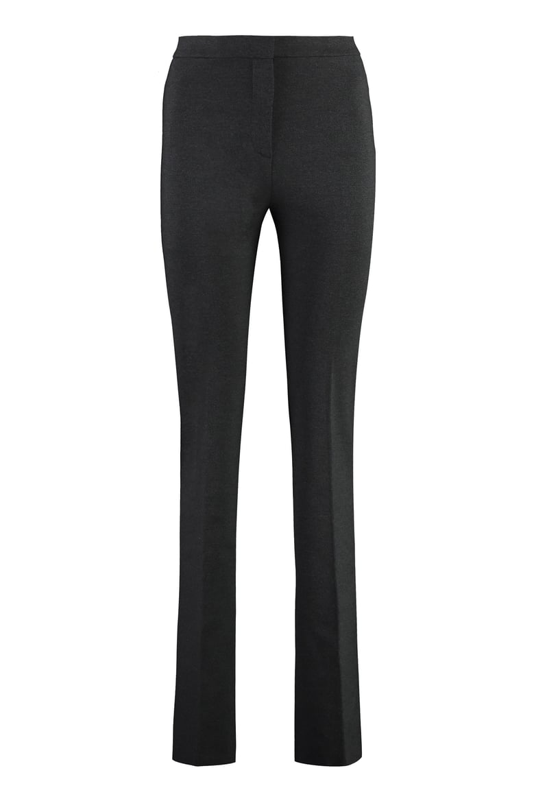hulka flared viscose trousers by Selfnex