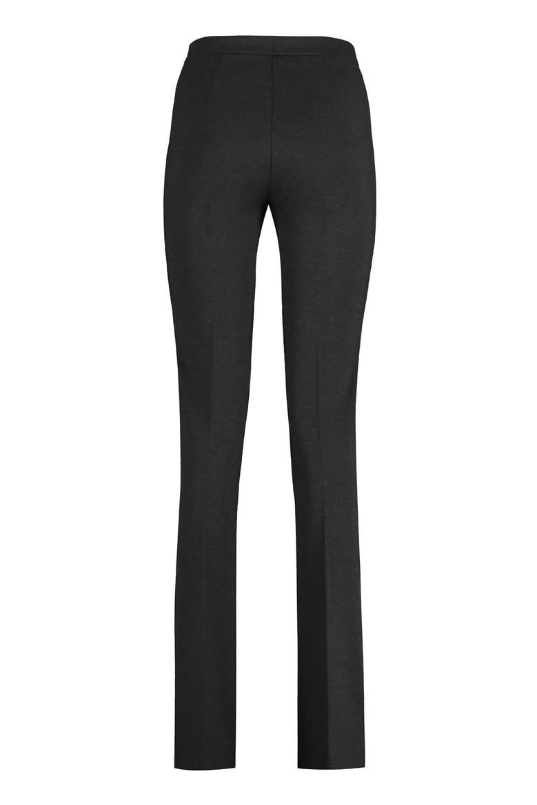 hulka flared viscose trousers by Selfnex