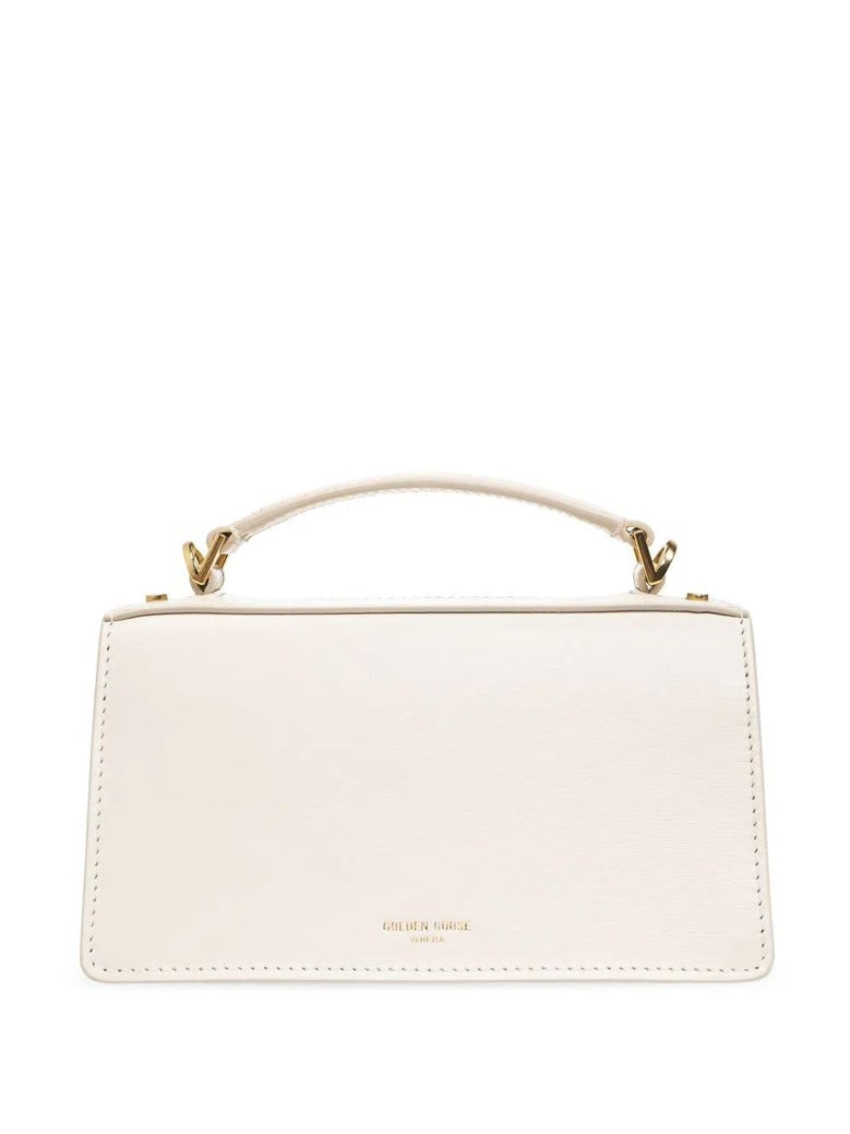 women white leather bag by Selfnex