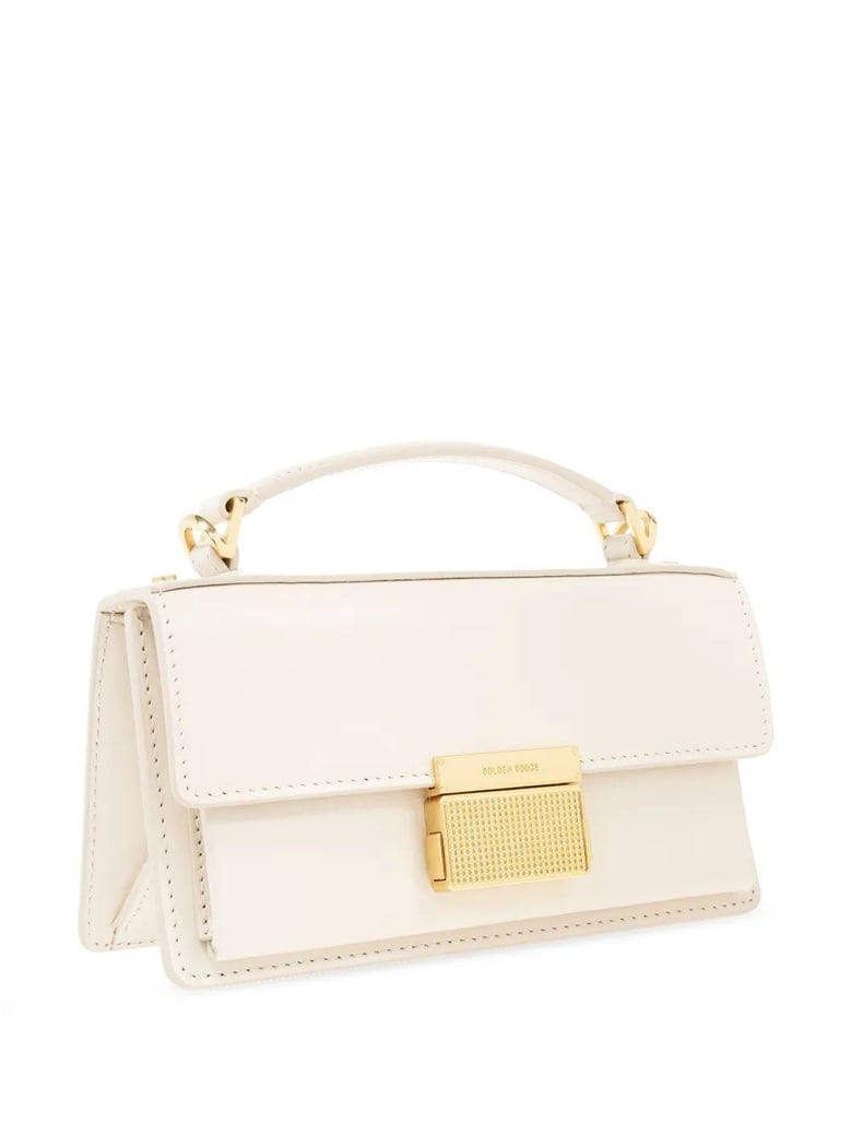 women white leather bag by Selfnex